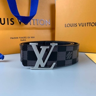 🔥ผ่อนได้🔥เข็มขัด LV Initales Reversible Belt 4.0 Size : 90 cm เอว 31-35 นิ้ว งาน Original อุปกรณ์ : Full Box Set