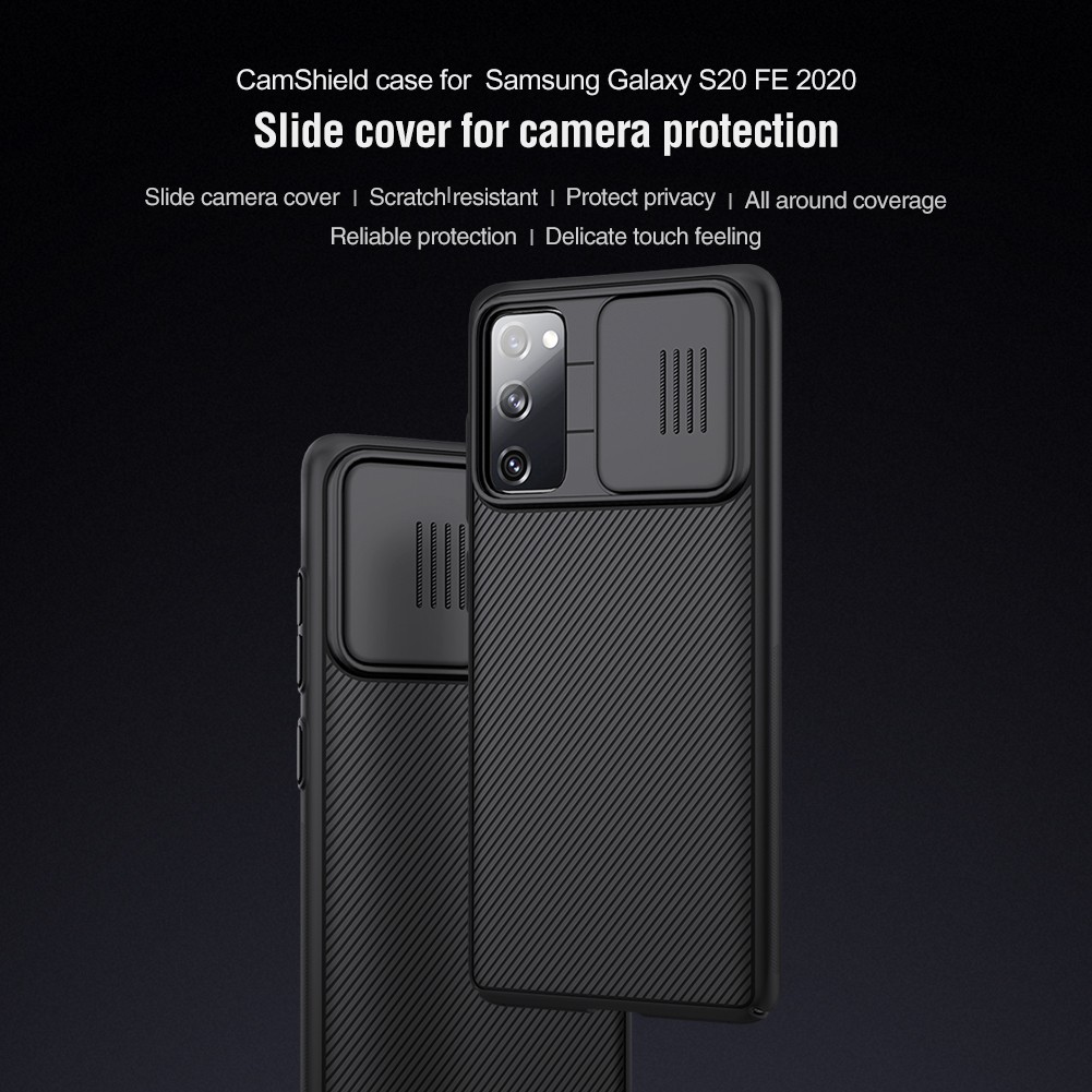 Samsung Galaxy S20 FE Nillkin CamShield Case เคสมือถือฝาหลัง กันกระแทก ปิดหน้ากล้องได้ (ของแท้100%)