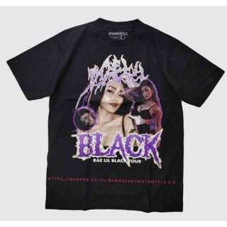 เสื้อยืดผ้าฝ้ายพรีเมี่ยมเสื้อ raelilblack / rae lil black t-shirts