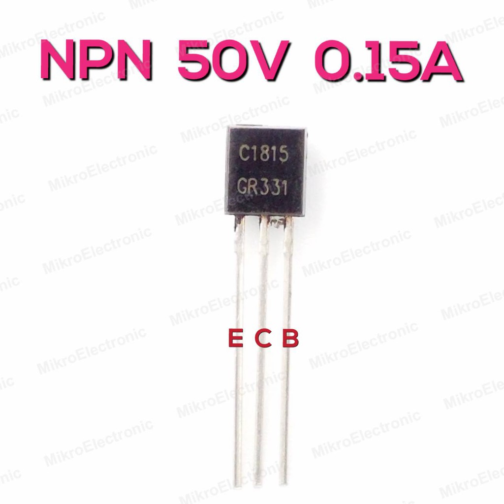 5PCS 2SC1815 TO92 C1815 TO-92 NPN Triode Transistor