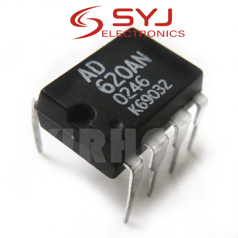 1 ชิ้น AD620ANZ AD620AN AD620A AD620BNZ AD620BN AD620 DIP-8 ในสต็อก