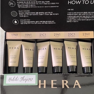 🖤ขนาดทดลอง 5ml🖤Hera - New Silky Stay 24H Foundation SPF20,PA++