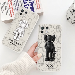 SAMSUNG S21 S22 Ultra PLUS A12 A32 A52 A51 A71 A03S A72 4G 5G TPA Case KAWS Fashion Black White Art Graffiti Phone Case for SAMSUNG Galaxy J6 J4 Prime PLUS A02S M02S F02S A20S M12 F12 A21S  A51 M40S A52S M21 M52 A53 2018 20214G 5G Anti-drop Back Shell