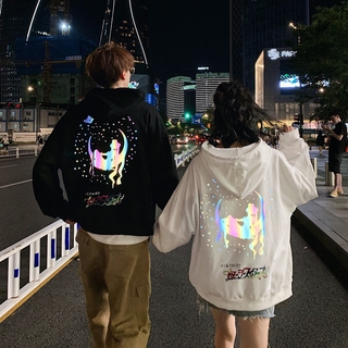 【CHAOYICHU】 เสื้อกันหนาวแขนยาวมีฮู้ดแฟชั่น
