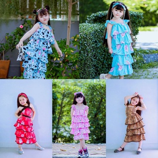 🍓ชุดเดรสขนมชั้น🍓น่ารักฟรุ้งฟริ้งไม่มีไม่ได้ เติมความน่ารัก ด้วยชุดนี้เลย