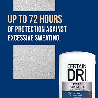 ของแท้จากบริษัท Certain DRI เอ็กตร้า สเทรง โซลิค โรลออนสำหรับผู้ที่มีปัญหาเหงื่อ กลิ่นออกใต้วงแขน(PMS)