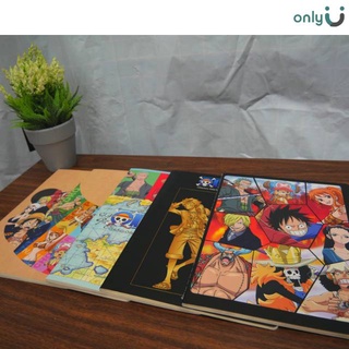 M&amp;G สมุดปกอ่อน(มีเส้น) 40 แผ่น 16K ลายลิขสิทธิ์ วันพีช (One Piece)