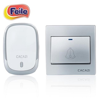 Intelligence Wireless Doorbell Waterproof 300M LED Smart House Cordless Bell Battery Doorbell 23A12V Home Electronics