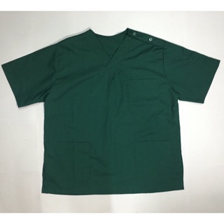 เสื้อสครับ U1L2 / scrub U1L2 สีพื้นสีเขียว