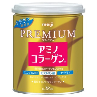 Meiji Amino Collagen Premium 200g คอลลาเจนเปปไทด์พรีเมียมจากญี่ปุ่น 5,000 mg