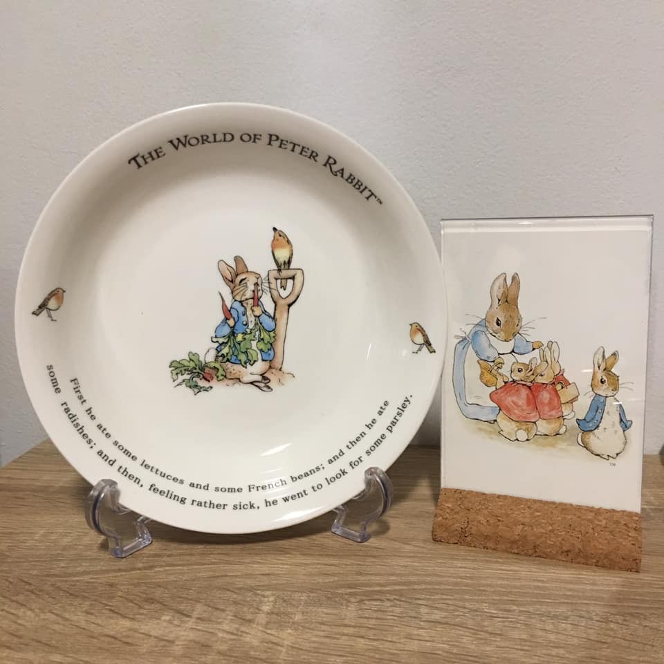 ชามเซรามิคใบใหญ่ Peter Rabbit The world of Peter Rabbit  Licensed: Japan collection