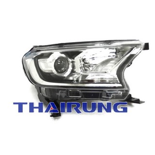 ไฟหน้าทั้งชุดด้านขวา ของแท้ FORD RANGER T6-PRE P375MC , EVEREST U375 EB3B13W029LL