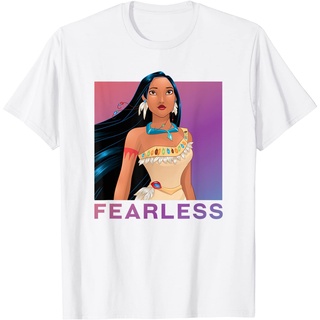 ราคาระเบิดDisney Princess Pocahontas FEARLESS เสื้อยืดสีม่วง - เสื้อยืดผู้ใหญ่ - เสื้อยืดผู้ชาย - เสื้อยืดผู้หญิง - เสื้