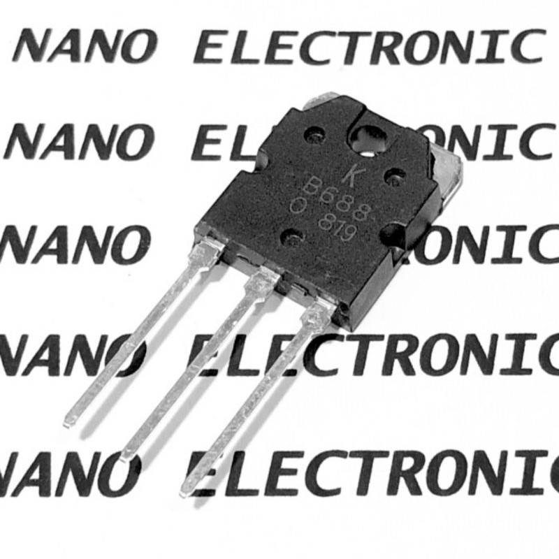 ทรานซิสเตอร์ PNP B688 2SB688 TO-3P 8A 120V K