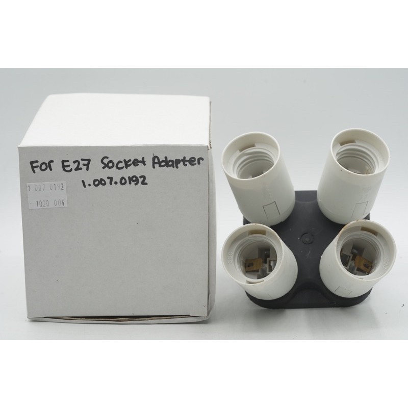 ที่ใส่โคมไฟอะแดปเตอร์ซ็อกเก็ตไฟ E27 4 - SKU 1.007.0192 - LF