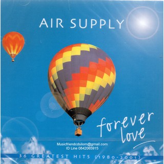 CD,Air Supply - Forever Love 36 Greatest Hits 1980 - 2001(2CDs)(EU)