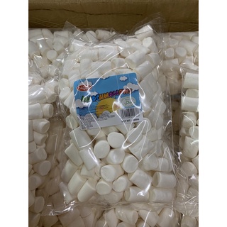 marshmallow มาร์ชเมลโล่สีขาว ขนาดกลาง มีฮาลาล ขนาด 500 กรัม