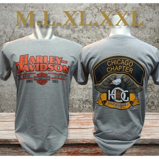 เสื้อยืด ลาย Harley Owners Group Chicago Chapter Since 1903 Ride Hard Live Free Eagle สําหรับขี่จักรยานยนต์ HDCI HOG MBI MBC IMBI