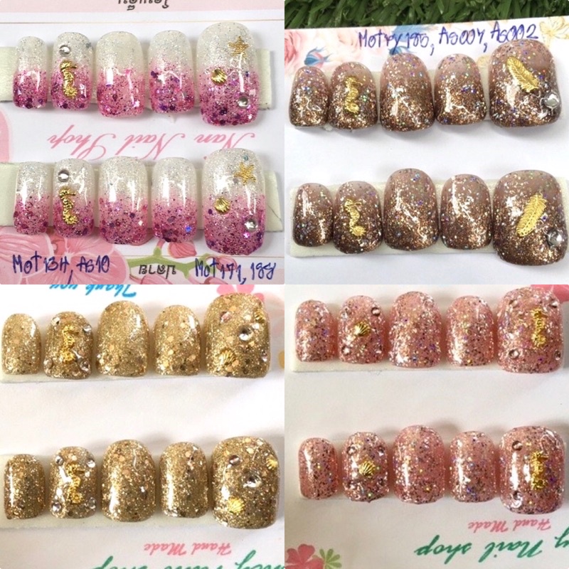 #เล็บปลอมงานเจล 100% แถมกาว+ตะไบ ฟรี!!!