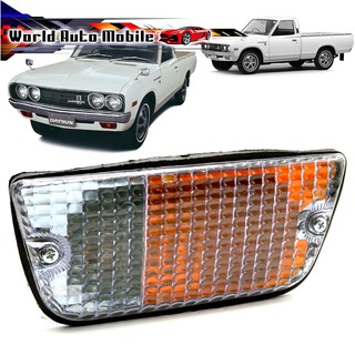 ไฟหรี่กันชนหน้า ขวา Rh +หลอด Datsun  620 Pickup J15 789 ปี 1972 - 1979