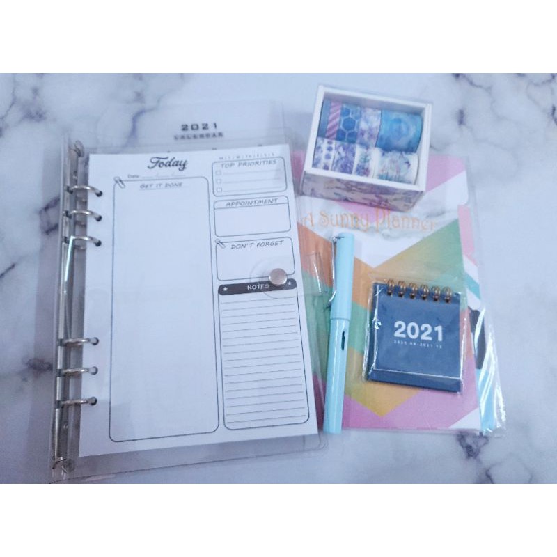 2022 A5 MINIMALIST PLANNER SET BUJO