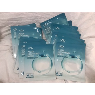 (พร้อมส่ง) Wellage Aqua Soothing Mask แผ่นมาส์กหน้า