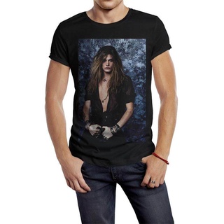 Wanyg เสื้อยืดลําลอง แขนสั้น พิมพ์ลาย Sebastian Bach The Best Frontmen In Rock เหมาะกับการเล่นกีฬา ของขวัญวันเกิด สําหรั