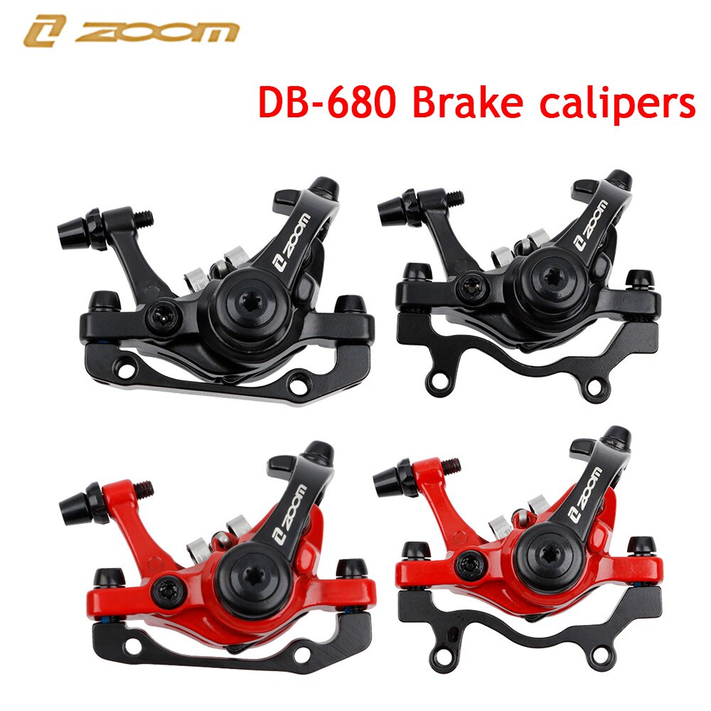 Zoom DB680 จักรยานเบรค Mtb Disc Mechanical เบรค Caliper ระบบสกู๊ตเตอร์จักรยานเสือหมอบเบรคคันโยกจักรยานอะไหล่อุปกรณ์เสริม