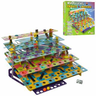 เกมบันไดงู 3D
(Multi-level Snakes &amp; Ladders)