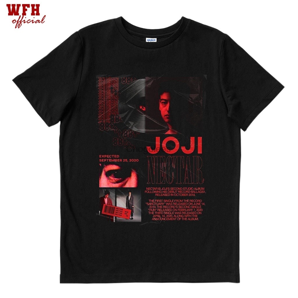 MUSIK JOJI 88 RISING NECTAR UNISEX BAYAR DI TEMPAT เสื้อยืดสําหรับผู้ชาย