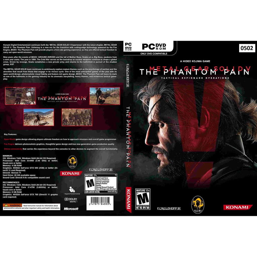 (PC) Metal Gear Solid V The Phantom Pain