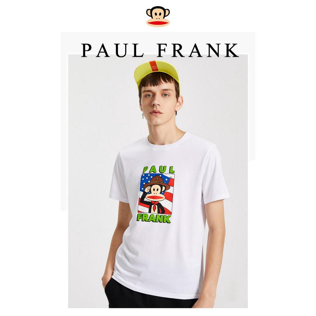 Paulfrank / Big Mouth เสื้อยืดแขนสั้นสไตล์เกาหลีสําหรับผู้ชาย #4