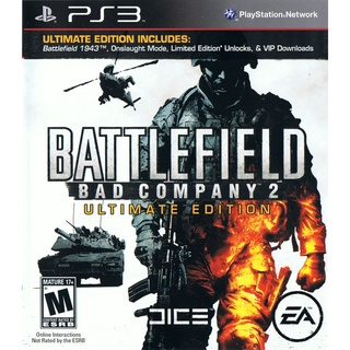 USB เกมส์ Ps3 Battlefield bad company 2/ความจุ 6.59GB