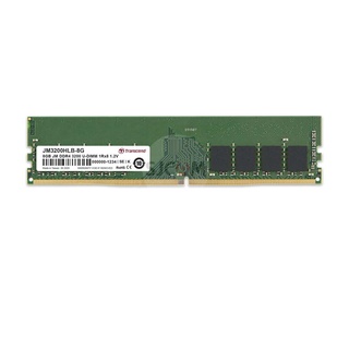 Transcend RAM-Memory DDR4-3200 U-DIMM 8GB :รับประกันตลอดอายุการใช้งาน-มีใบกำกับภาษี-JM3200HLB-8G