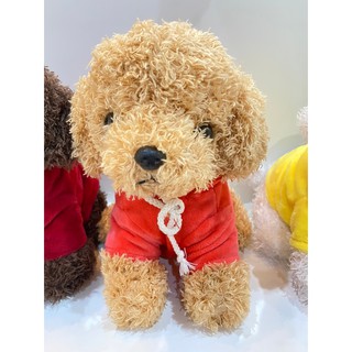 Wedding Gifts ตุ๊กตาหมา Cute Dog ในเสื้อฮู้ด