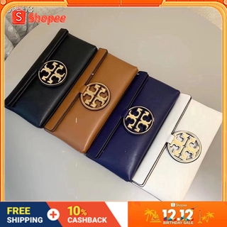 Tory Burch เลดี้ Napa Beef Beef ถุงอาหารค่ำกระเป๋ามือ