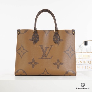 LOUIS VUITTON ON THE GO MM REVERSE