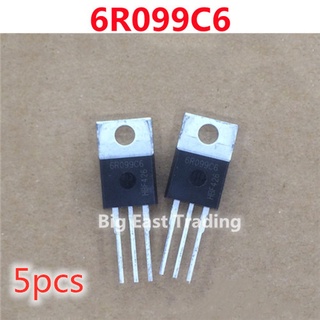 5pcs 6R099C6 IPP60R099C6 TO-220 650V 112A,guaranteed quality