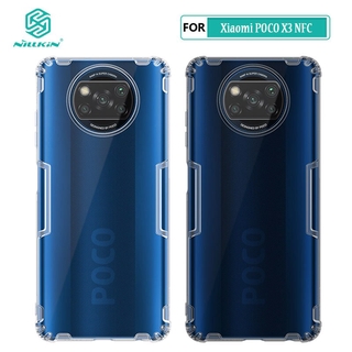 TPU เคสสำหรับ POCO X3 Pro Nillkin Natural Series อ่อน เคส สำหรับ Xiaomi Pocophone X3 NFC F3