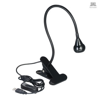 USB Ultraviolet Curing Lamp LED Blacklight Gooseneck Light with Clamp UV Light Fixture Black Light Lamp for Stain Detect