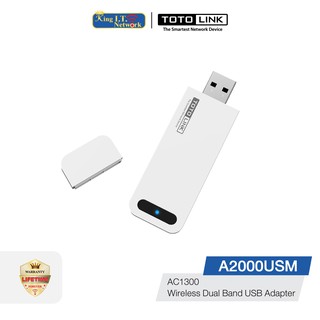 TOTOLINK (A2000USM) AC1300 Wireless Dual Band USB Adapter