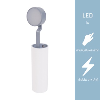 ํไฟฉาย โคมไฟตั้งโต๊ะ และเป็นแบตสำรองสำหรับใช้ชาร์จมือถือ (สินค้าพร้อมส่ง)