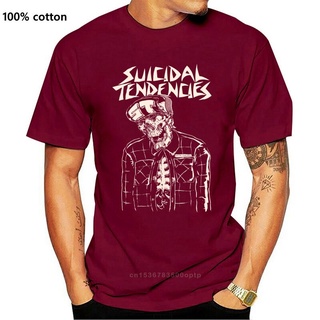 [S-5XL] เสื้อยืดลําลอง แขนสั้น คอกลม พิมพ์ลาย Vtg Suicidal Tendencies คุณภาพสูง สําหรับผู้ชาย 497863