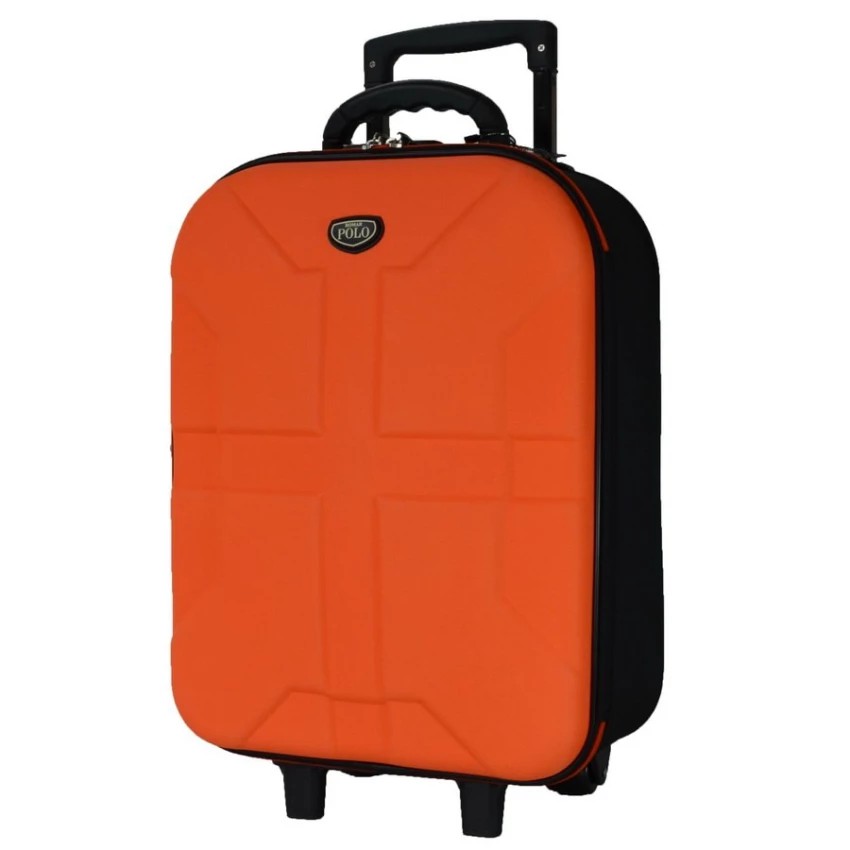 Romar Polo กระเป๋าเดินทางล้อลาก 18 นิ้ว B-Plus Code 13918-5 (Orange)