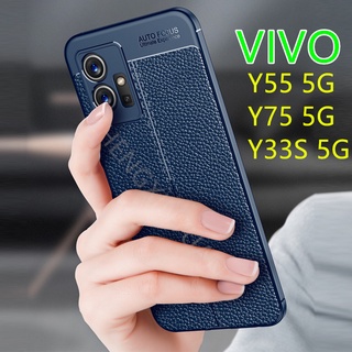 เคสซิลิโคนนิ่ม กันกระแทก สําหรับ VIVO Y55 5G Y75 Y30 VIVI Y33S 5G