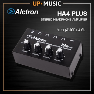 Alctron HA4 PLUS เฮดโฟนแอมป์สำหรับขยายหูฟัง 4 ตัว