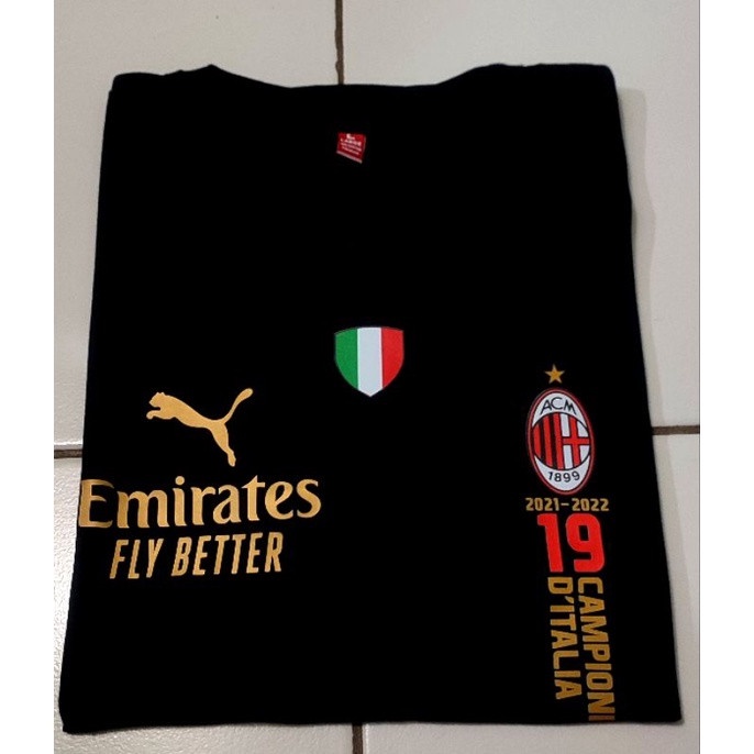 AC MILAN WIN LIKE เสื้อยืด / MILAN JUARA เสื้อยืด LEAGUE ITALY