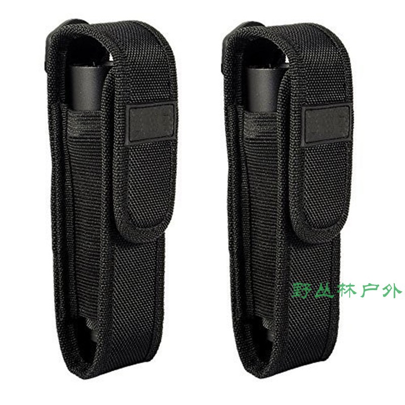 ยุทธวิธีกลางแจ้งห่อไฟฉายปรับเอวกระชับ EDC ไฟฉายมือของแสงลาดตระเวนอิเล็กทรอนิกส์ติดกระเป๋า