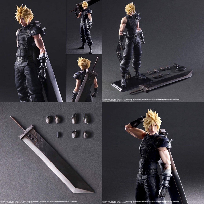 Final Fantasy VII Remake PLAY ARTS Kai Cloud Strife Version 2