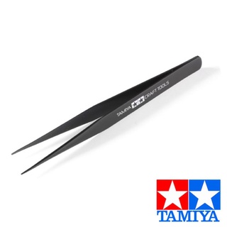 TAMIYA 74004 STRAIGHT TWEEZERS ที่หนีบปากคีบปลายตรง